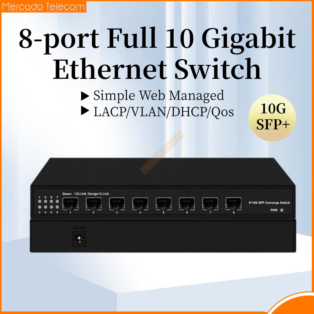 10G Sfp+ Switch 8 Port - 8 포트 10G SFP+ 이더넷 스위치