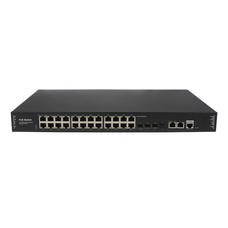 Switch 24 Port 10G Uplink - 24*2.5G PoE 포트 + 2*10G RJ45