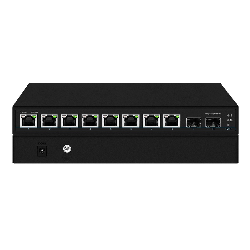 8 Port 2.5G Switch Unmanaged - 8포트 2.5G 이더넷 스위치(2개의 10G SFP