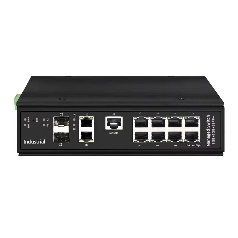 Industrial Switch Din Rail Gigabit - 산업용 DIN 레일 8포트 기가비트 L3