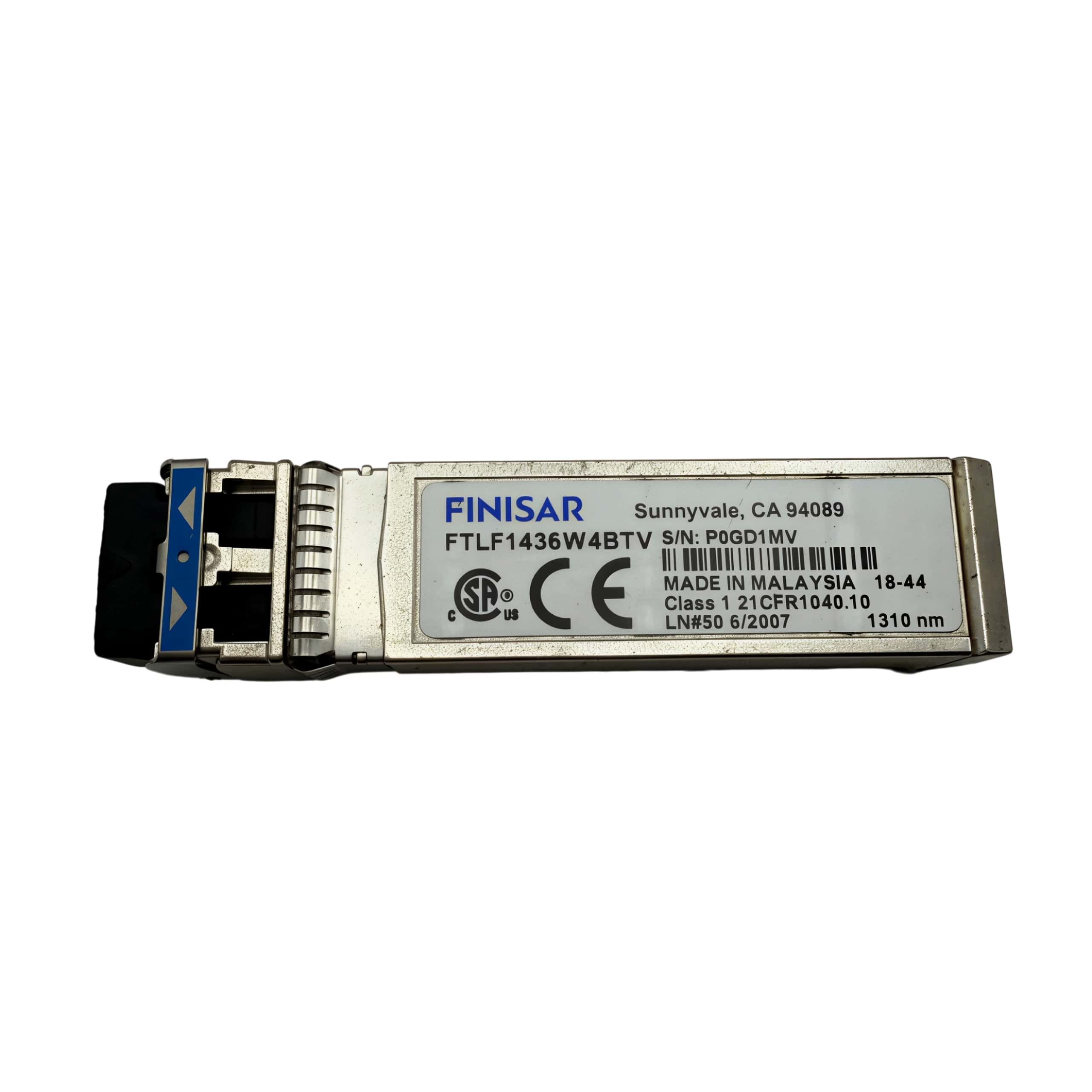 Sfp Module 10G Lr - Finisar 정품 FTLF1436W4BTV 10G SFP+ LR