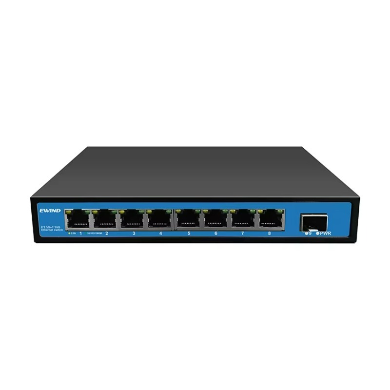 8 Port 2.5G Switch Unmanaged - 8포트 2.5G 비관리형 이더넷 스위치, 업링크