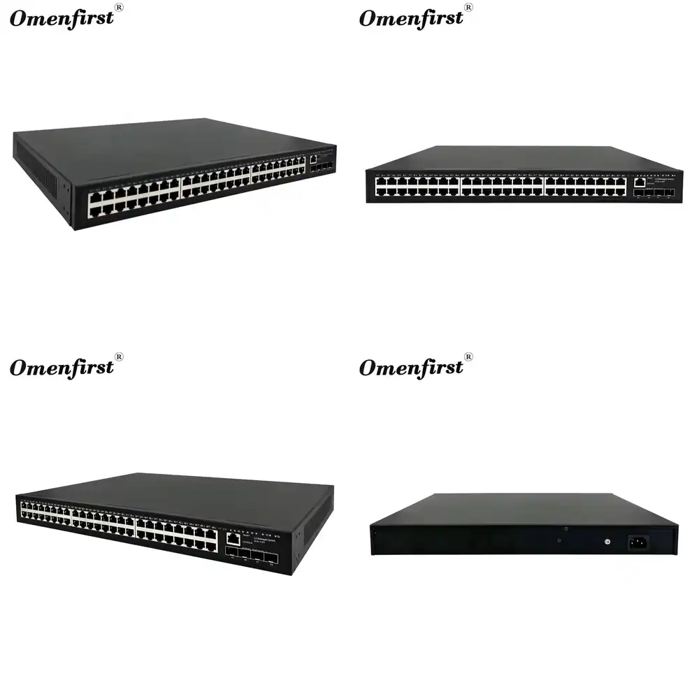 Switch 48 Port Poe Gigabit - 관리형 이더넷 기가비트 스위치 48포트(10/100/1000M 4