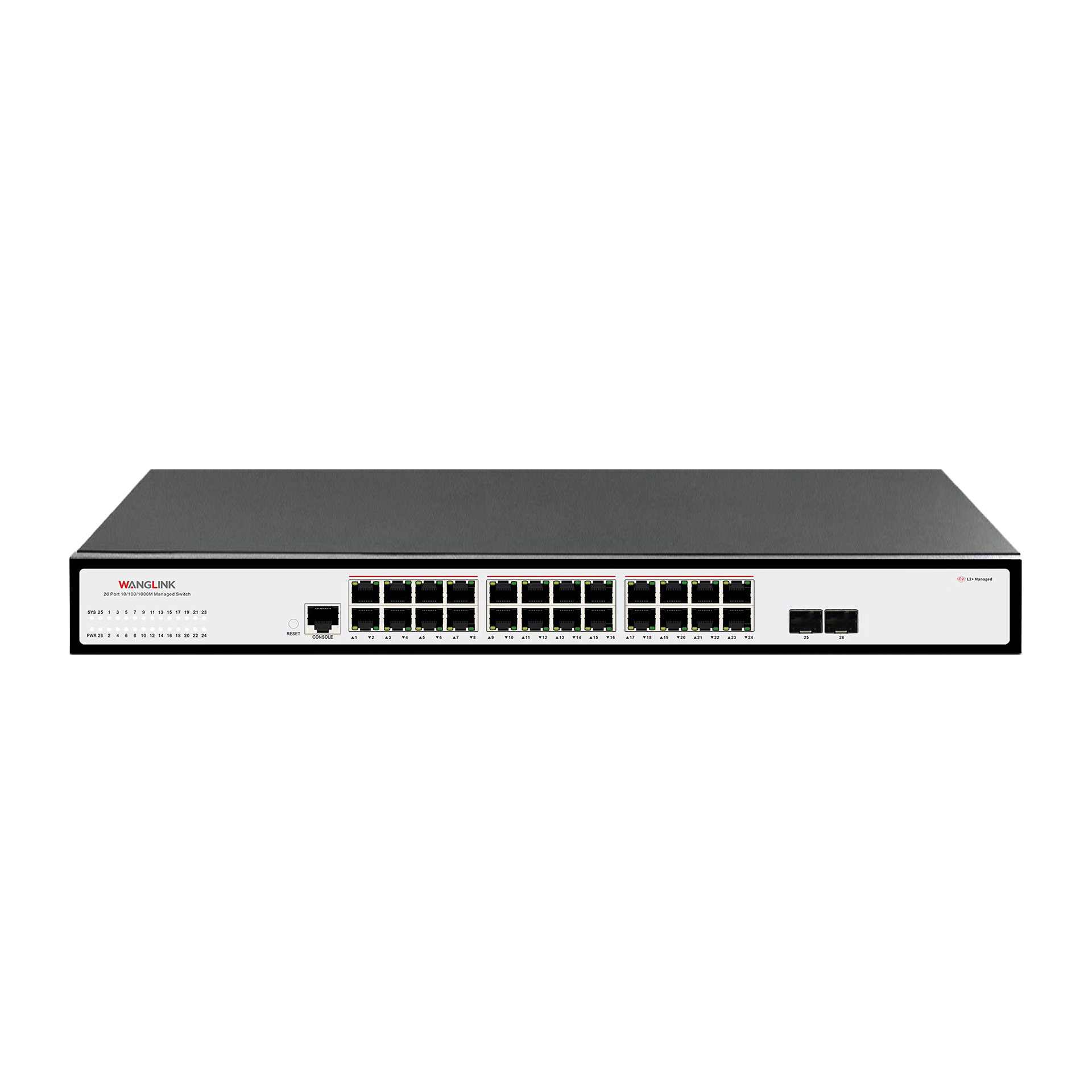 Managed Switch 24 Port Gigabit - 기가비트 관리형 24포트 L2 PoE 스위치,