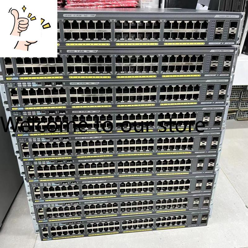 Switch 48 Port Poe Gigabit - WS-C2960X-48LPS-L 48포트 풀 기가비트 POE 전원