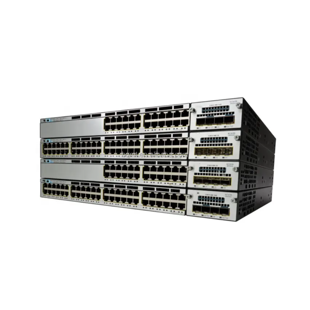 Managed Switch 24 Port Gigabit - 시스코 C9300-24S-E 네트워크 스위치 24포트 관리형