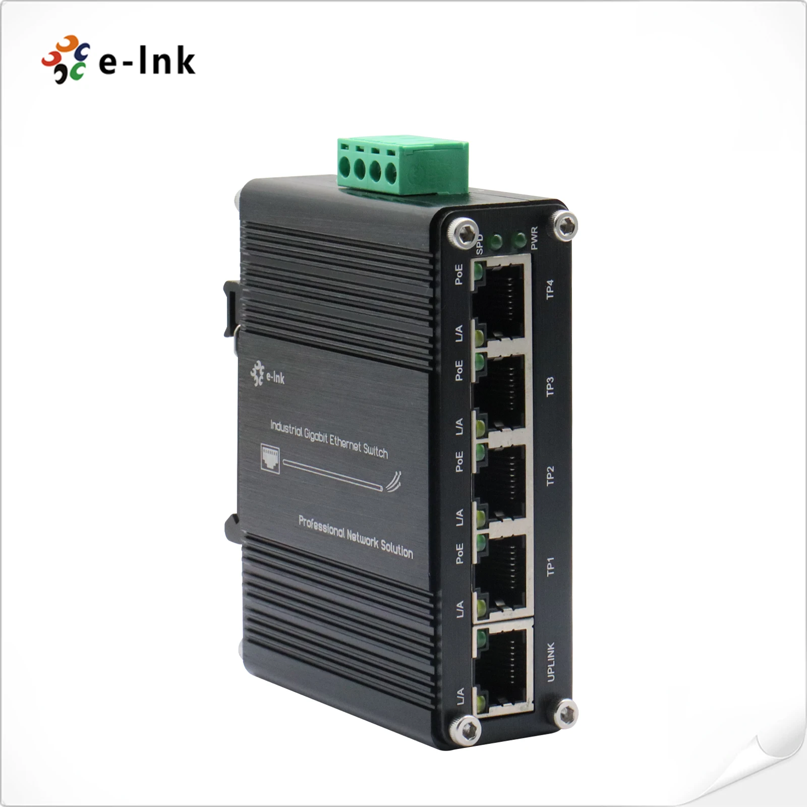 Industrial Switch Din Rail Gigabit - 5포트 산업용 기가비트 이더넷 1000m RJ45