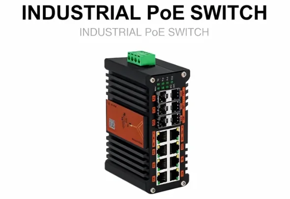 10G Sfp+ Switch 8 Port - 산업용 L2+ 관리형 PoE 스위치, 8포트