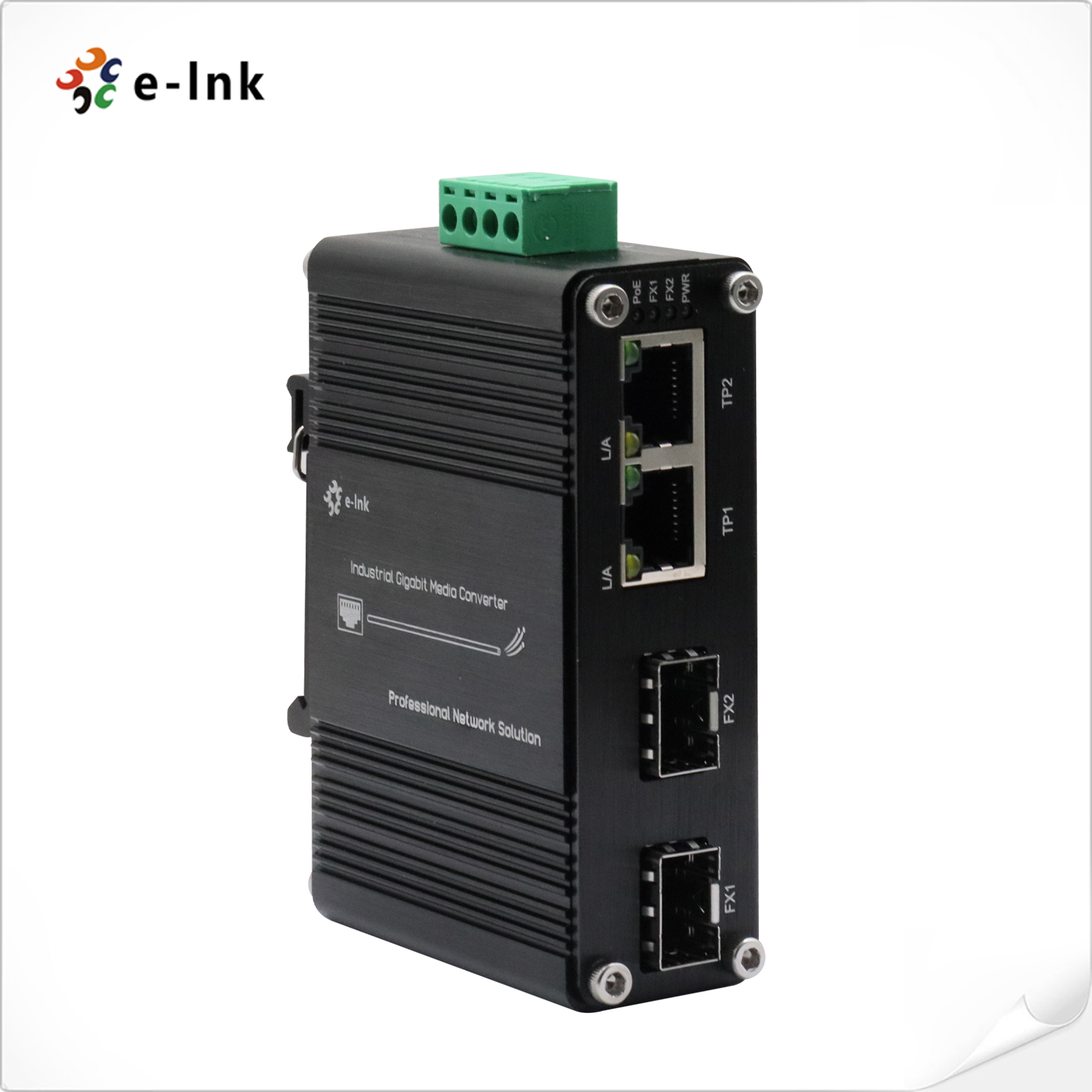 Industrial Switch Din Rail Gigabit - 산업용 2포트 기가비트 이더넷 스위치 2