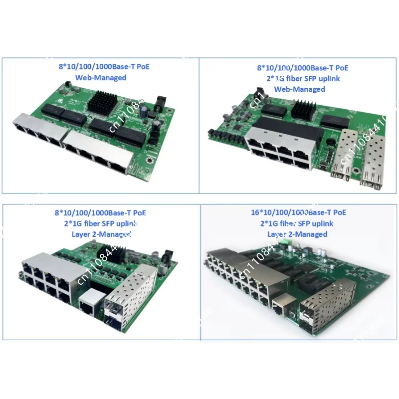 4 8 16 24 포트 기가비트 관리형 PoE 스위치  - Poe Switch 16 Port 802.3At 리뷰 및 가격