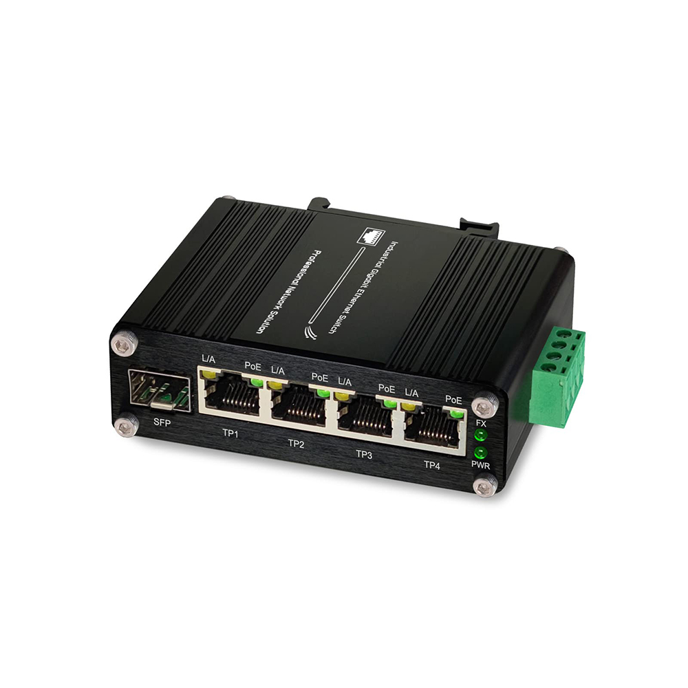 산업용 기가비트 4포트 PoE 이더넷 스위치 PoE+  - Industrial Switch Din Rail Gigabit 리뷰 및 가격