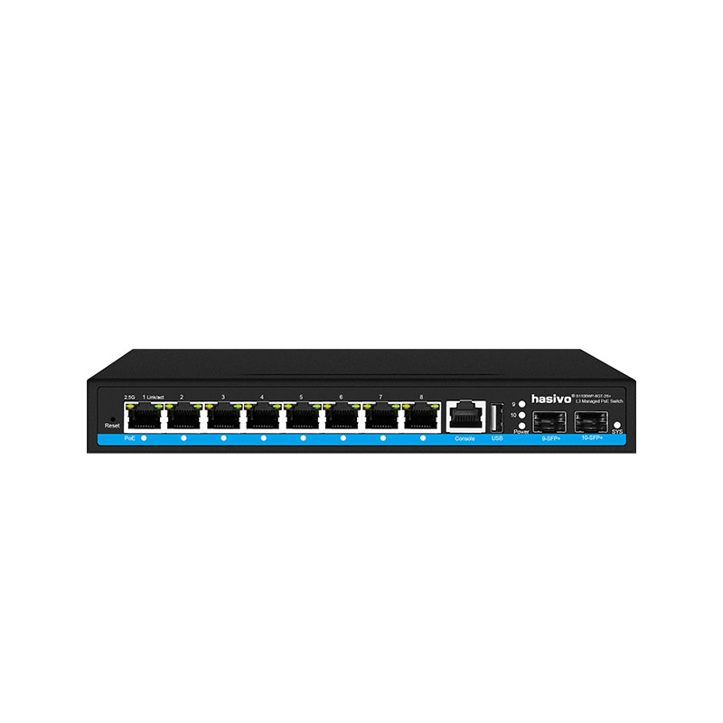 8 포트 L3 관리형 2.5Gps PoE 또는 PoE  - 10G Sfp+ Switch 8 Port 리뷰 및 가격