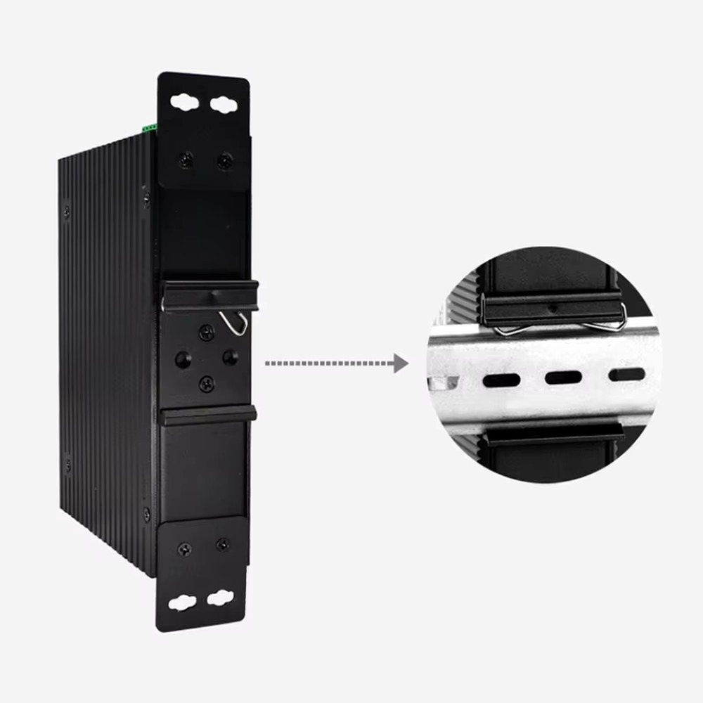 산업용 DIN 레일 8포트 기가비트 L3 관리형 스위치 - Industrial Switch Din Rail Gigabit 리뷰 및 가격
