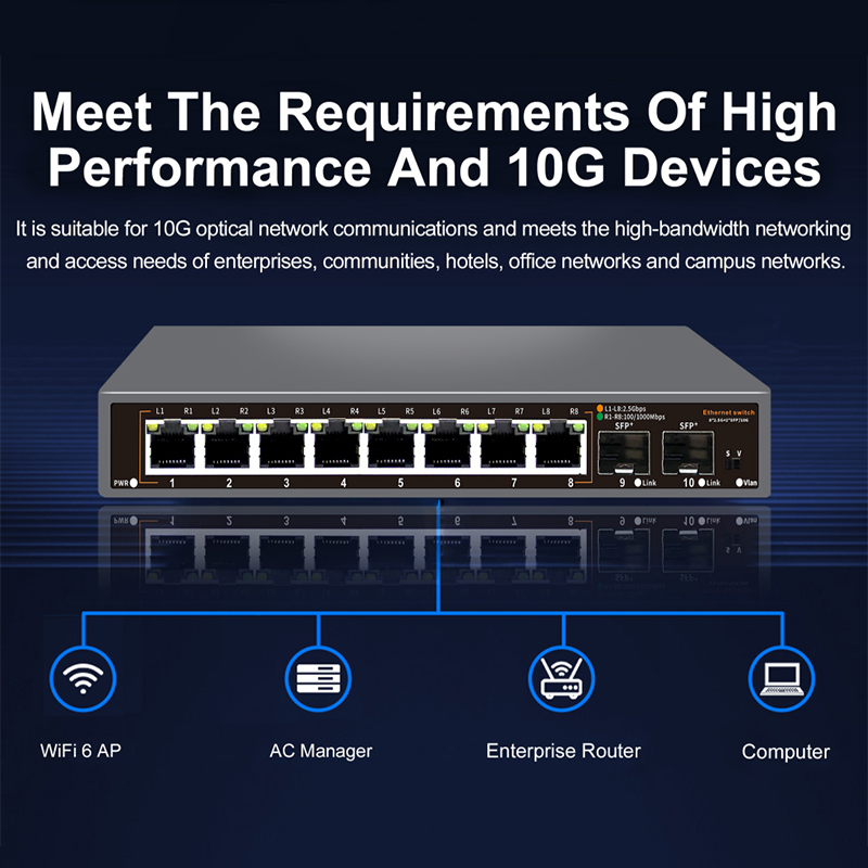 ONTi 2.5G 비관리형 이더넷 스위치 8포트 2.5 - 8 Port 2.5G Switch Unmanaged 리뷰 및 가격