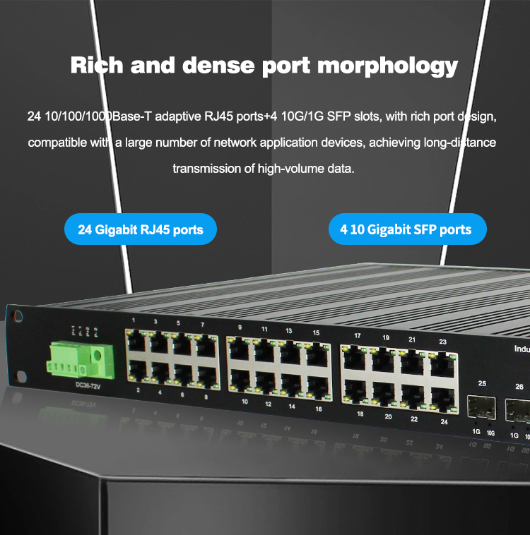 19인치 랙 마운트 L3 관리형 산업용 이더넷 스위치  - Switch 24 Port 10G Uplink 리뷰 및 가격