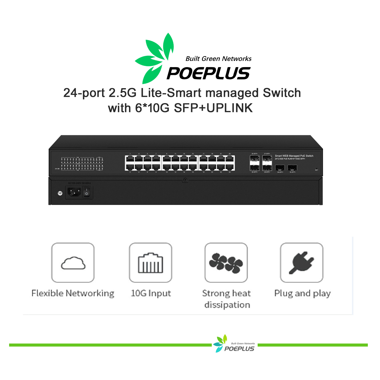 라이트 웹 관리 24 포트 2.5G POE 스위치, 6 - Switch 24 Port 10G Uplink 리뷰 및 가격