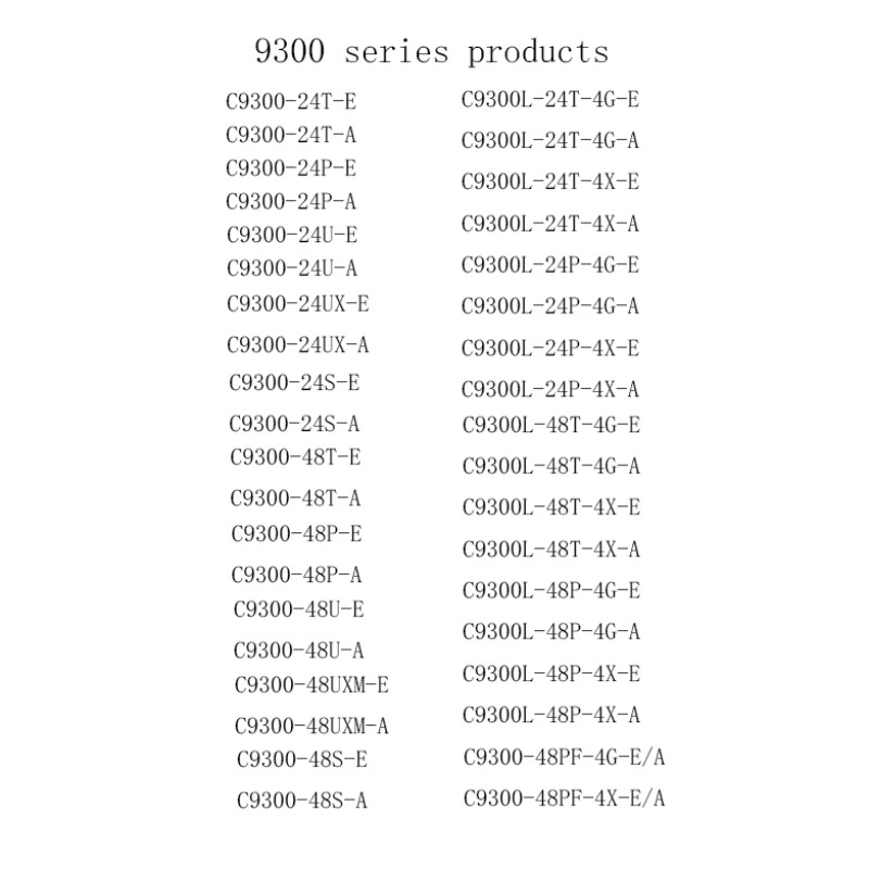 오리지널 C9300L-24T-4X-E 24포트 기가비트 - Switch 24 Port 10G Uplink 리뷰 및 가격