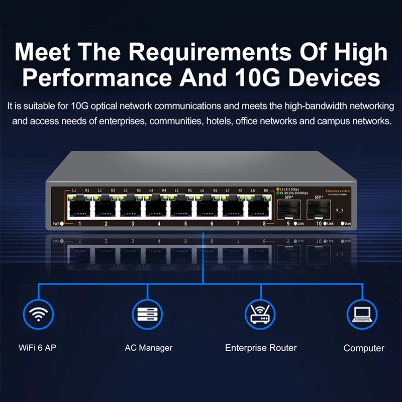 ONTi 2.5G 비관리형 이더넷 스위치, 8포트, 2 - 8 Port 2.5G Switch Unmanaged 리뷰 및 가격