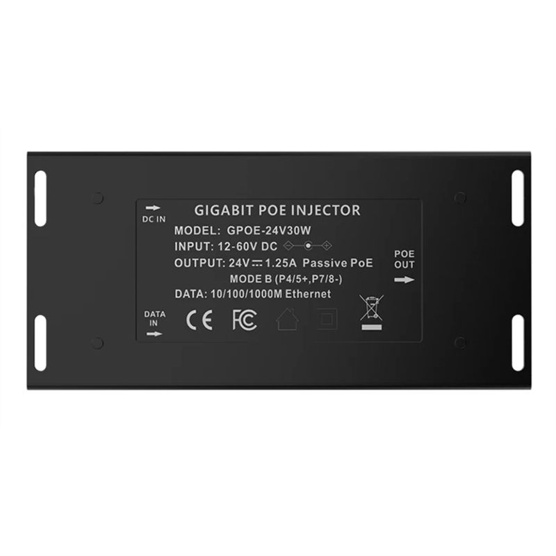 ABUO 기가비트 PoE 인젝터, 12-60V 입력,  - Poe Injector Gigabit 30W 리뷰 및 가격