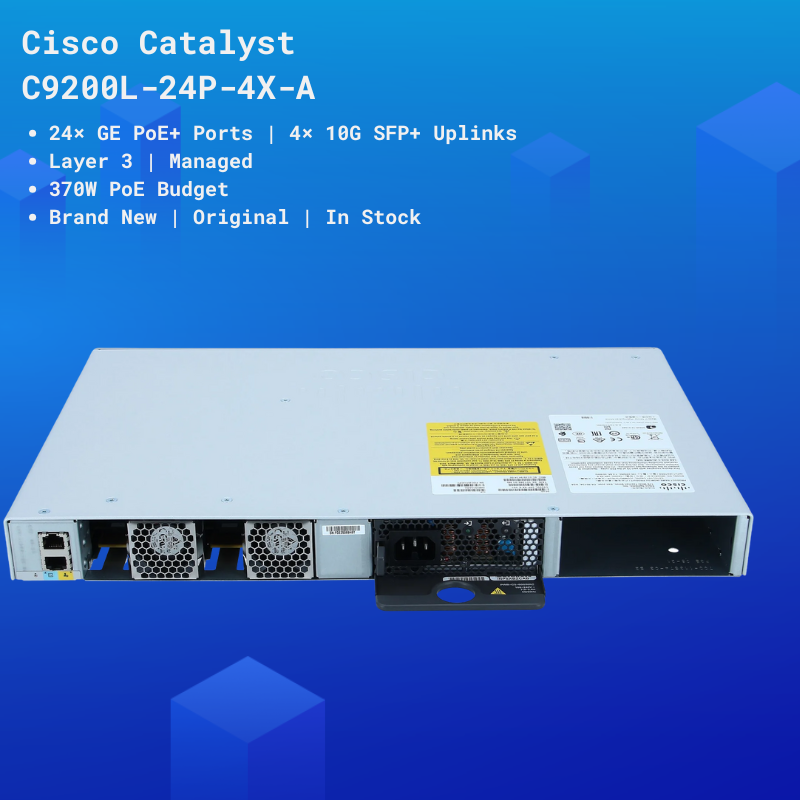 Cisco Catalyst 9200L 24포트 레이어  - Layer 3 Switch 24 Port Sfp 리뷰 및 가격