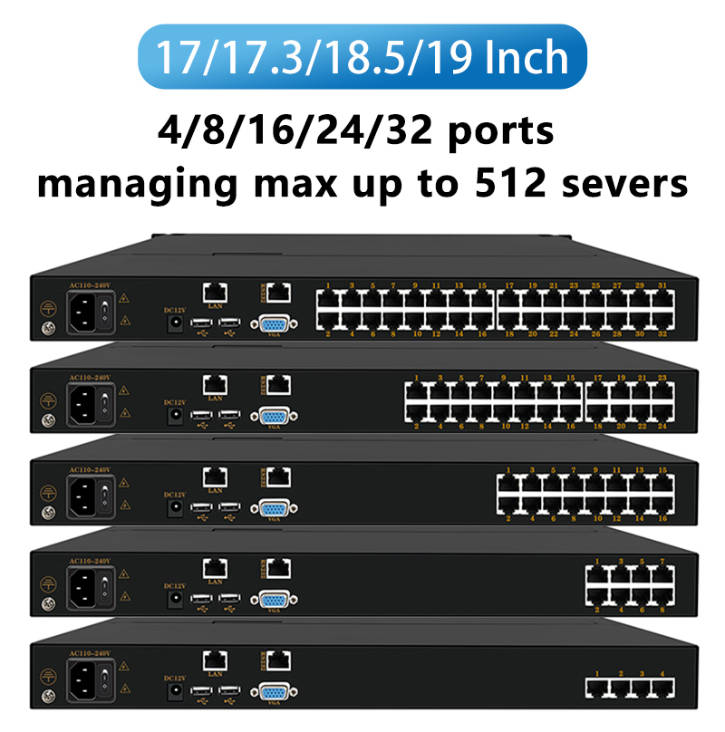 원격 접속 기능을 갖춘 KVM 스위치, A110V-24 - Network Switch Rack Mount 1U 리뷰 및 가격