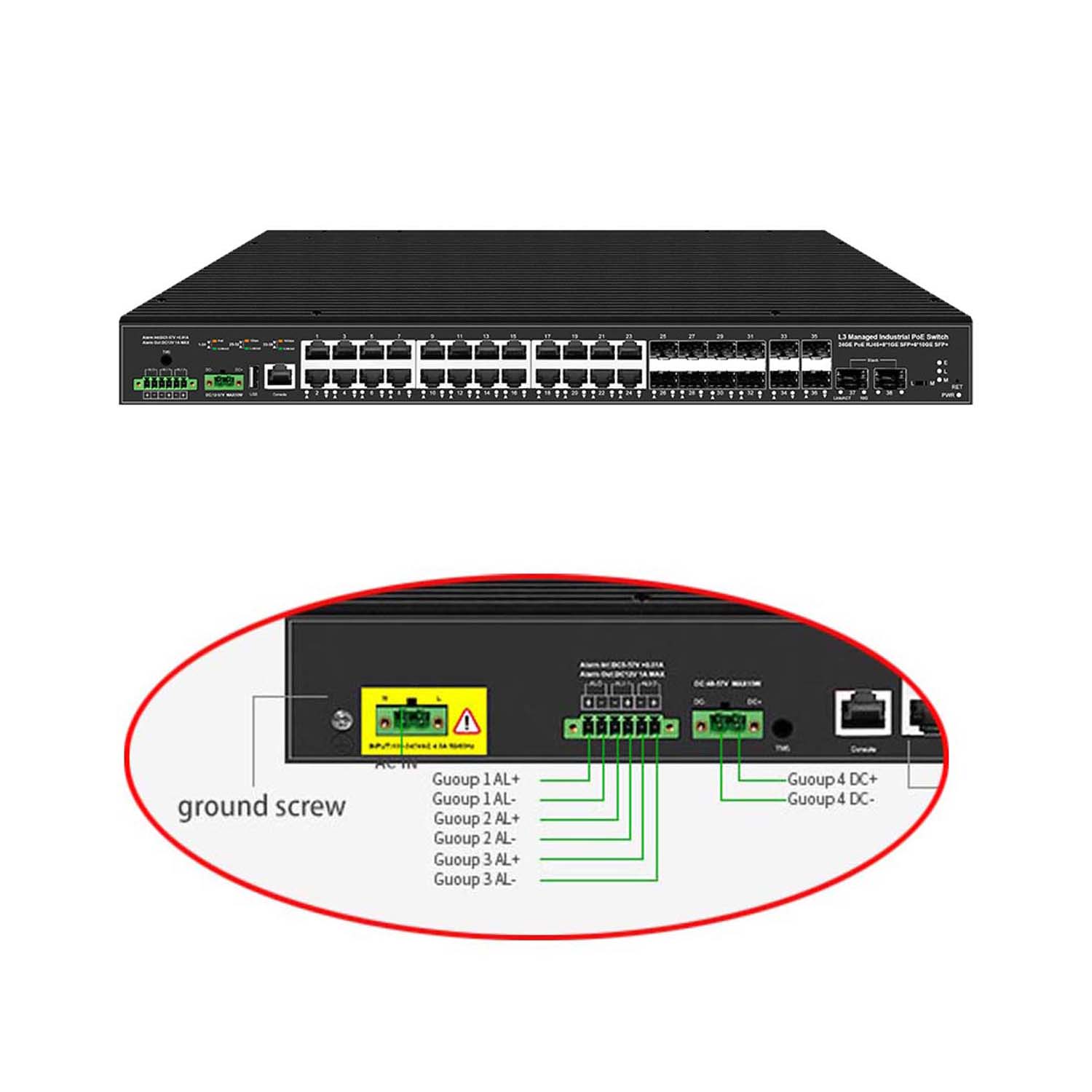 10G 업링크 38포트 산업용 L3 관리형 스위치, 2 - Switch 24 Port 10G Uplink 리뷰 및 가격