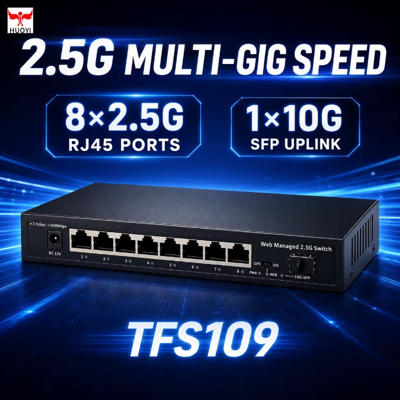 8포트 2.5Gb 관리형 스위치, 1개의 10G SFP - 10G Sfp+ Switch 8 Port 리뷰 및 가격