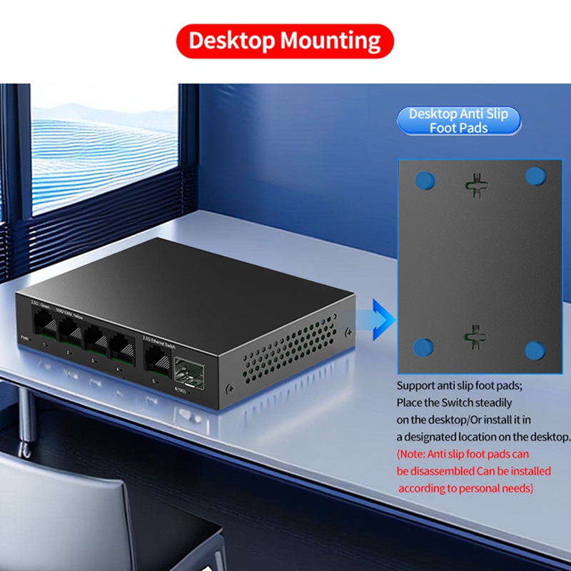 2.5G 스위치 5포트 2500Mbps 네트워크 스위치 - Switch 5 Port 2.5G Unmanaged 리뷰 및 가격