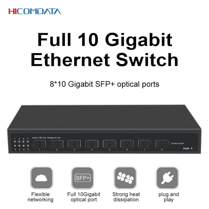 8포트 10G SFP+ 이더넷 스위치, 데스크톱용 비관 - 8 Port 2.5G Switch Unmanaged 리뷰 및 가격
