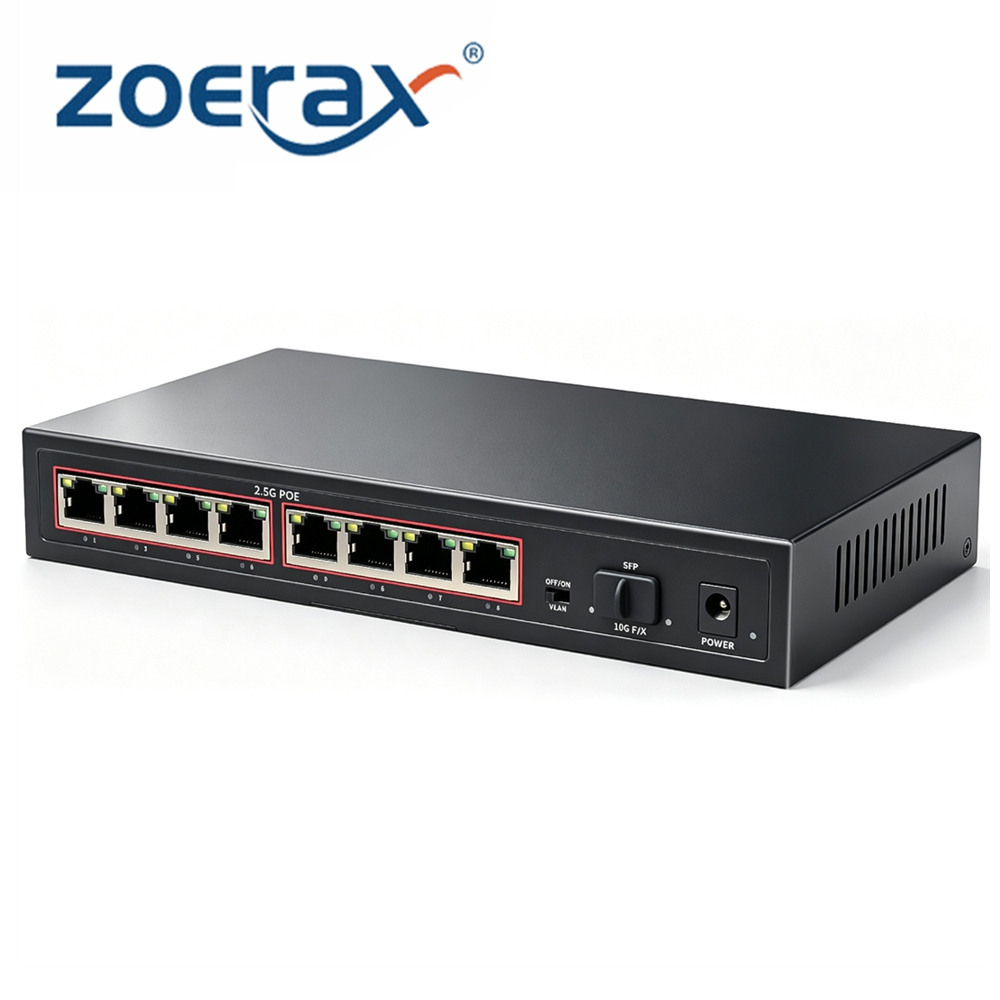 ZoeRax 8포트 2.5G POE 네트워크 스위치 6 - 8 Port 2.5G Switch Unmanaged 리뷰 및 가격