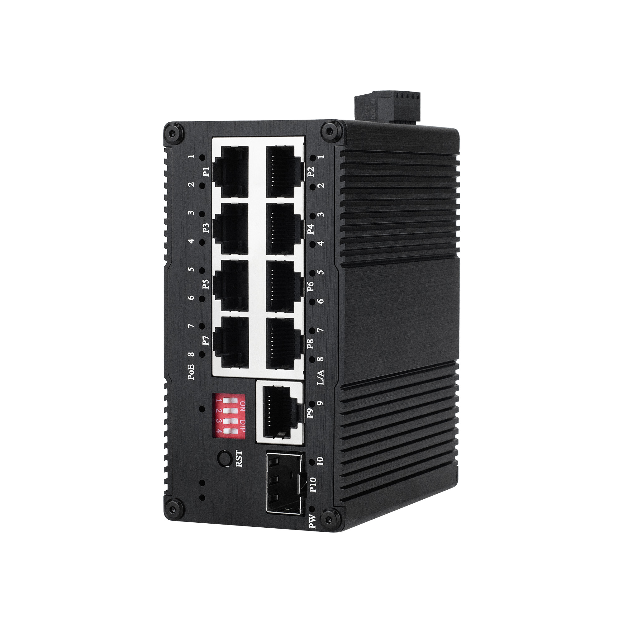 산업용 9 RJ45+1 SFP 기가비트 스위치 비관리형 - Industrial Switch Din Rail Gigabit 리뷰 및 가격
