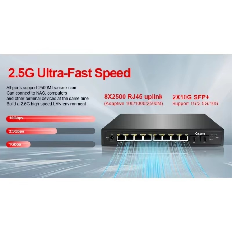2.5G 스마트 웹 관리형 PoE 스위치, 8포트, I - 10G Sfp+ Switch 8 Port 리뷰 및 가격