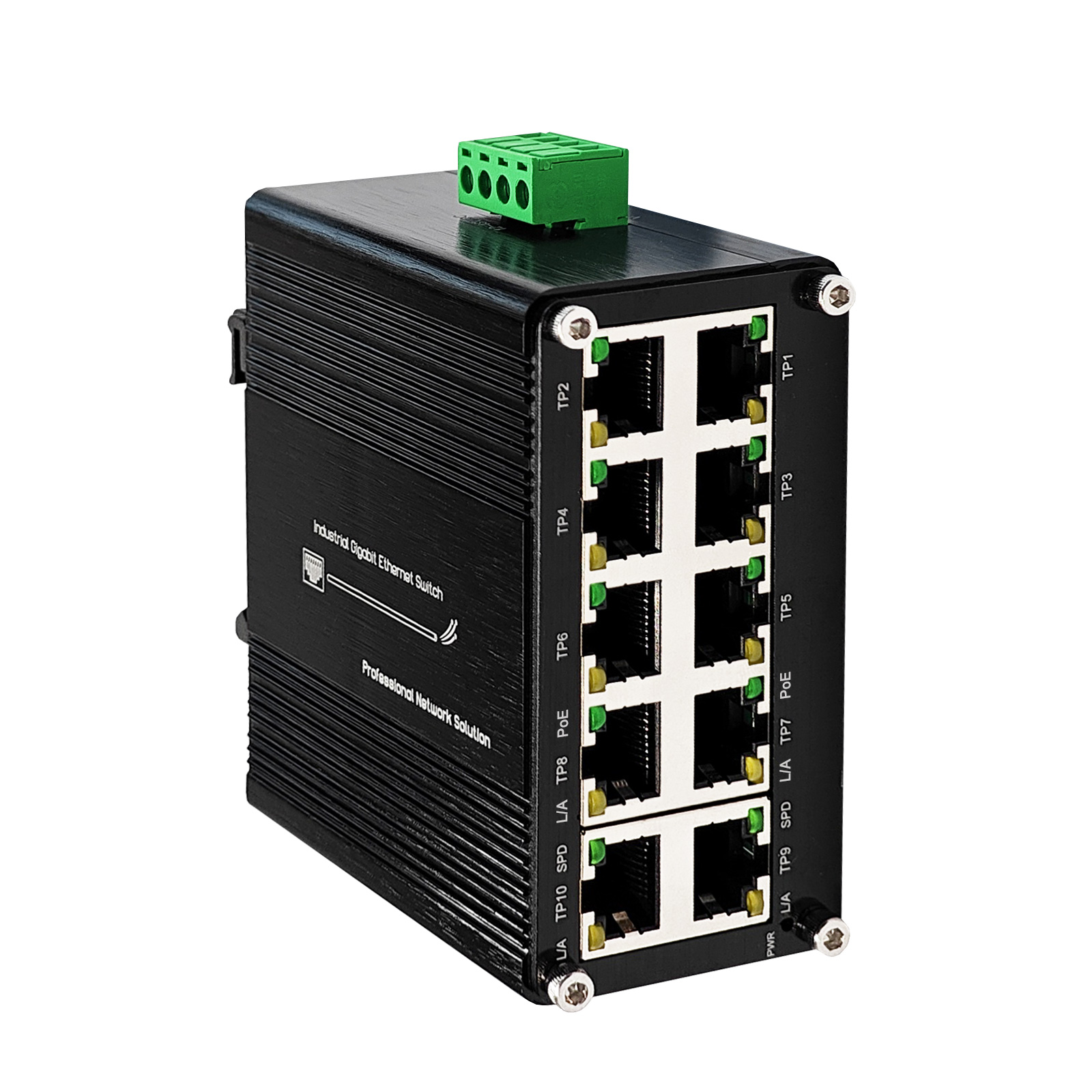 산업용 10포트 기가비트 PoE 스위치, 48~57V  - Switch 48 Port Poe Gigabit 리뷰 및 가격