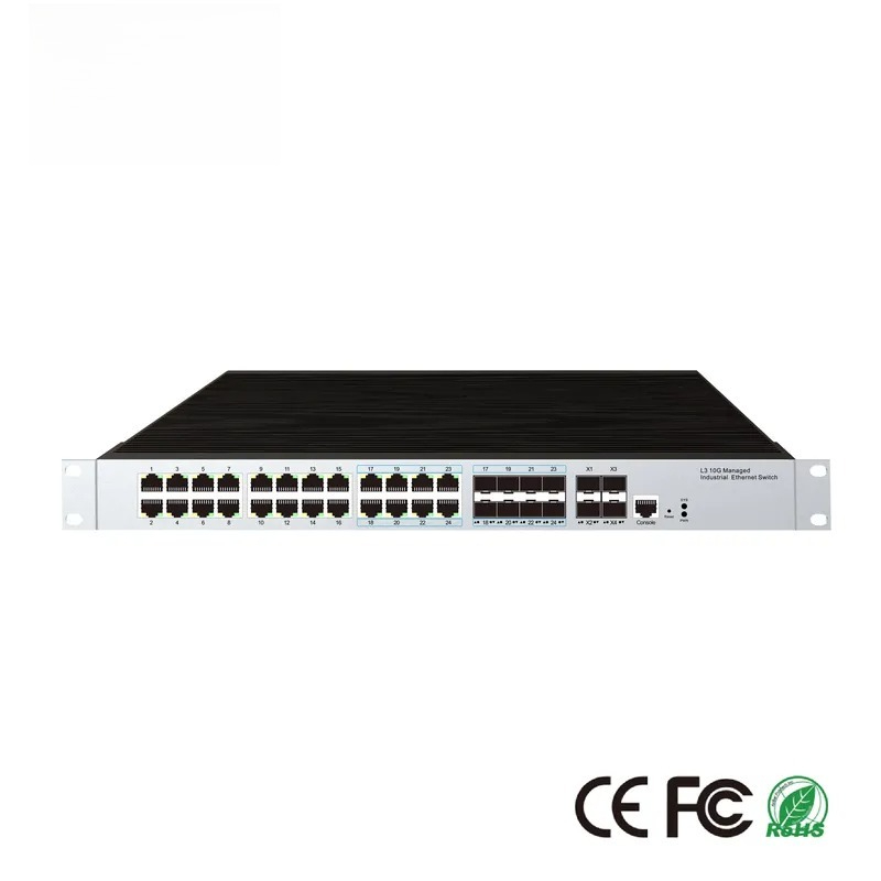 24포트 PoE 산업용 관리형 스위치, 4개의 10G  - Switch 24 Port 10G Uplink 리뷰 및 가격