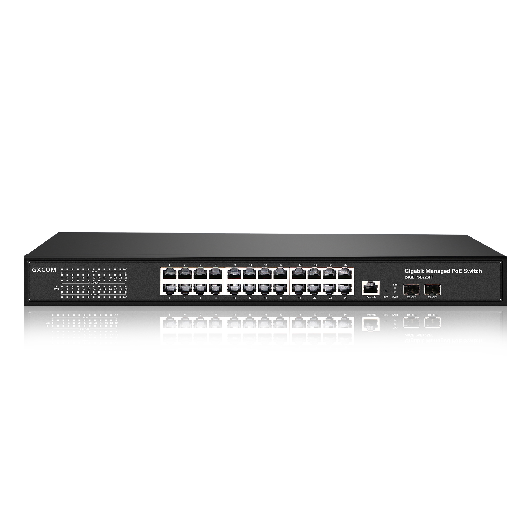 2개의 SFP 포트를 갖춘 24포트 기가비트 관리형 P - Managed Switch 24 Port Gigabit 리뷰 및 가격