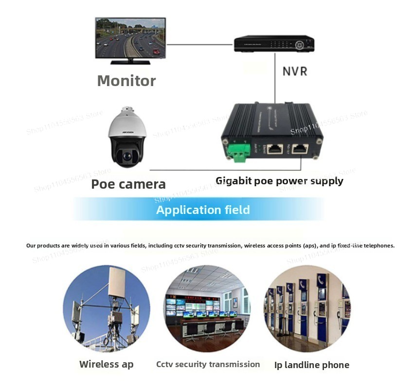 기가비트 30W PoE 인젝터, 산업용 DIN 레일 마 - Poe Injector Gigabit 30W 리뷰 및 가격