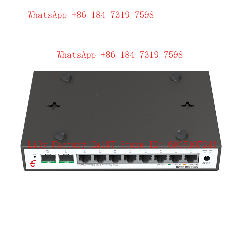 XikeStor 8*2.5G RJ45 2*10G SFP - 8 Port 2.5G Switch Unmanaged 리뷰 및 가격