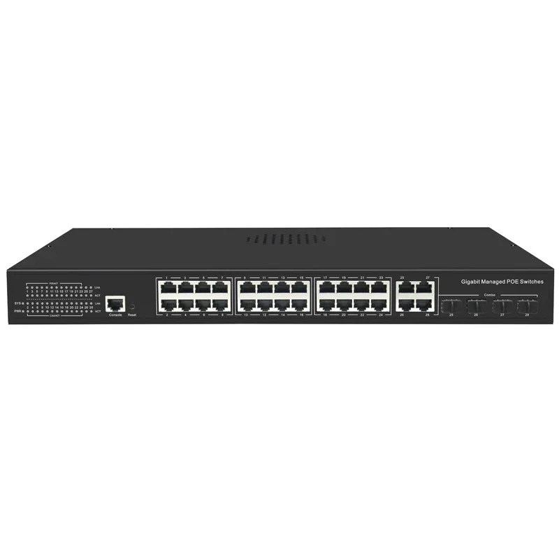4개의 포트를 갖춘 풀 기가비트 L2 관리형 코어 이더 - Switch 24 Port 10G Uplink 리뷰 및 가격
