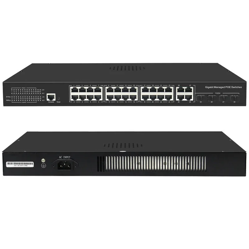 4개의 포트를 갖춘 풀 기가비트 L2 관리형 코어 이더 - Switch 24 Port 10G Uplink 리뷰 및 가격