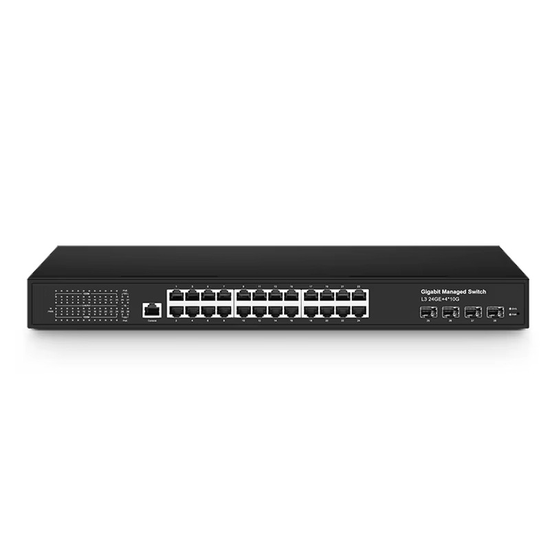 24포트 기가비트 이더넷 RJ45 포트와 4개의 10G - Network Switch Rack Mount 1U 리뷰 및 가격