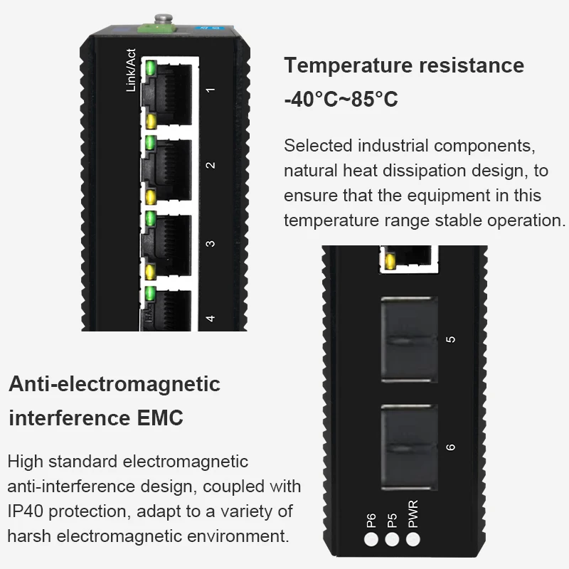 온티 산업용 PoE 스위치, 4/8포트, 10/100/ - Industrial Switch Din Rail Gigabit 리뷰 및 가격