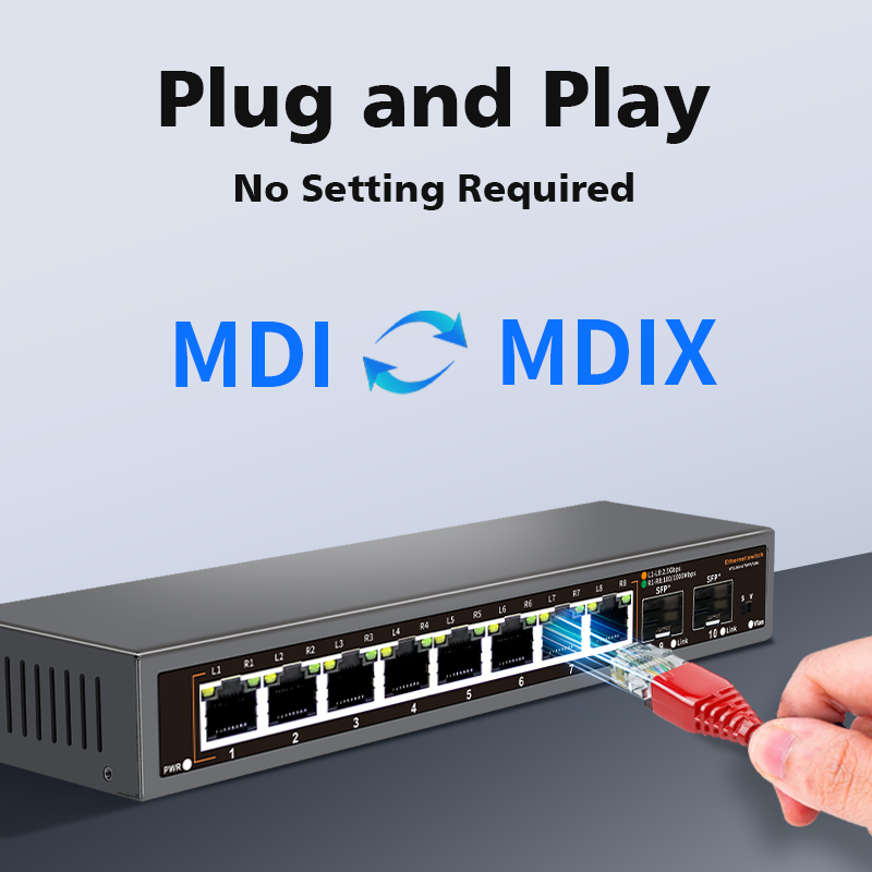 Hisource 8포트 2.5G 이더넷 스위치, POE - 8 Port 2.5G Switch Unmanaged 리뷰 및 가격
