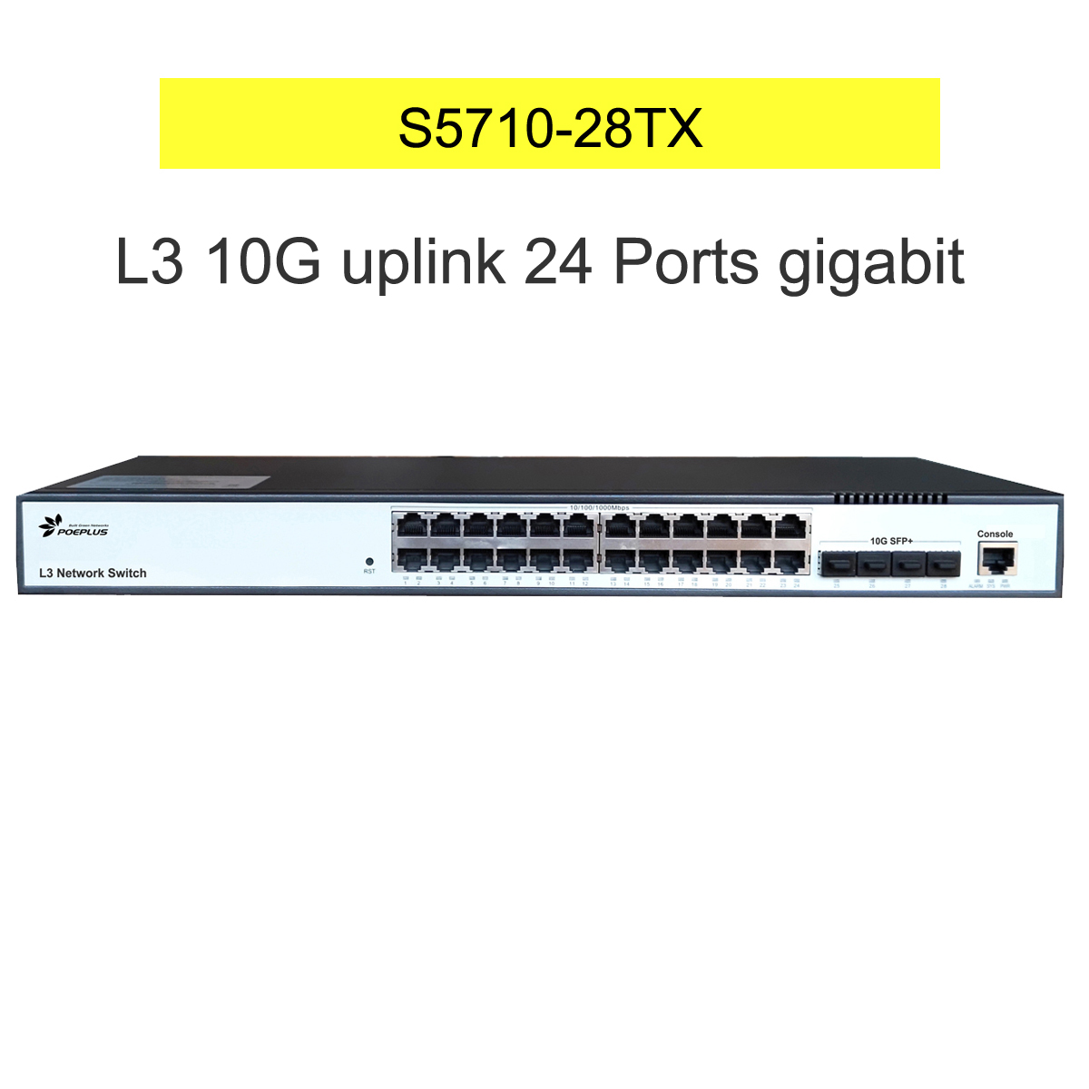 L3 10G 이더넷 스위치 24*100/1000M 포트 - Switch 24 Port 10G Uplink 리뷰 및 가격