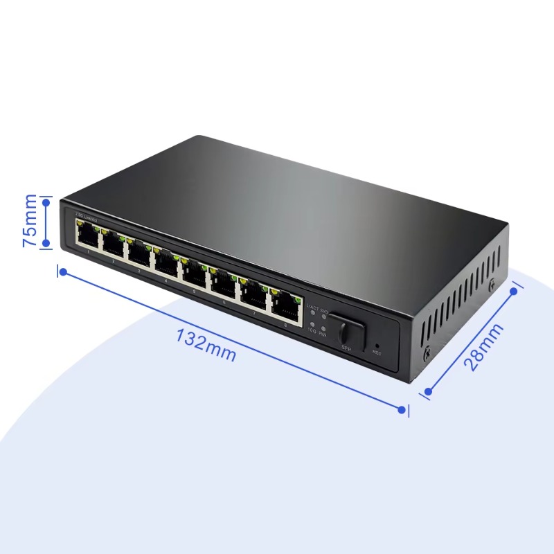 8포트 10/100/1000/2.5G PoE 비관리형  - 8 Port 2.5G Switch Unmanaged 리뷰 및 가격